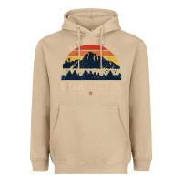 Mushroom national park grand teton vintage retro hiking Heavyweight Hoodie - linhVisuals
