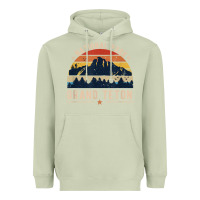 Matcha national park grand teton vintage retro hiking Heavyweight Hoodie - linhVisuals
