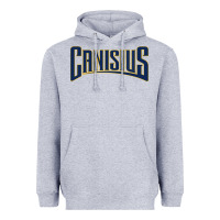 Heather Grey Canisius Athletics Wordmark Heavyweight Hoodie - linhVisuals