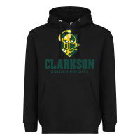 Black Clarkson Golden Knights Heavyweight Hoodie - linhVisuals
