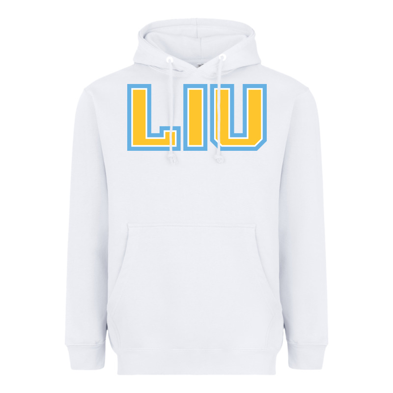 Liu Gold Wordmark Heavyweight Hoodie by linhVisuals | Teevron