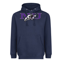 Navy Niagara Purple Eagles Heavyweight Hoodie - linhVisuals