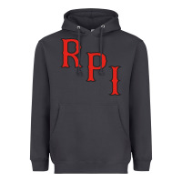 Smoke Rpi Engineers Hockey Heavyweight Hoodie - linhVisuals