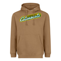 Toasted Coconut Vermont Catamounts Athletics Wordmark Heavyweight Hoodie - linhVisuals