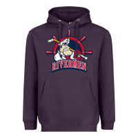 Plum peoria rivermen Heavyweight Hoodie - linhVisuals