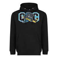 Black quad city storm Heavyweight Hoodie - linhVisuals