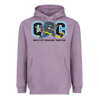 Lavender quad city storm Heavyweight Hoodie - linhVisuals