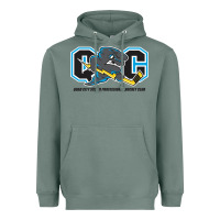 Sage quad city storm Heavyweight Hoodie - linhVisuals
