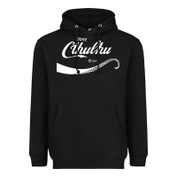 Black Obey Cthulhu Heavyweight Hoodie - linhVisuals