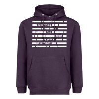 Everything Is Fine Trust Your Government Heavyweight Hoodie | Teevron