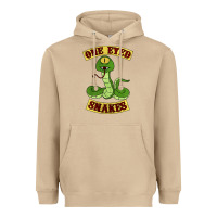 Mushroom one eyed snakes Heavyweight Hoodie - linhVisuals