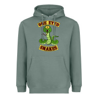 Sage one eyed snakes Heavyweight Hoodie - linhVisuals