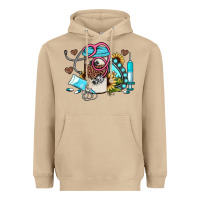 Mushroom western sunflower gemstone nurse Heavyweight Hoodie - JahusDesignShop