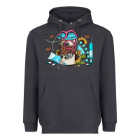 Smoke western sunflower gemstone nurse Heavyweight Hoodie - JahusDesignShop