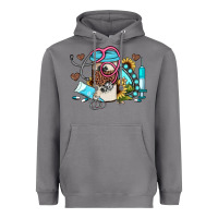 Storm western sunflower gemstone nurse Heavyweight Hoodie - JahusDesignShop