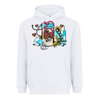 White western sunflower gemstone nurse Heavyweight Hoodie - JahusDesignShop