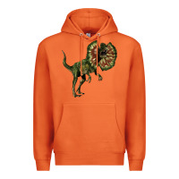 Carrot Dilophosaurus Premium Hoodie - LillyAllenDesigns