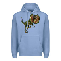 Colony Blue Dilophosaurus Premium Hoodie - LillyAllenDesigns