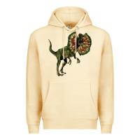 Pina Colada Dilophosaurus Premium Hoodie - LillyAllenDesigns