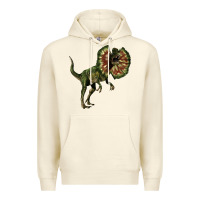 Sandshell Dilophosaurus Premium Hoodie - LillyAllenDesigns