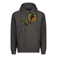 Smoke Dilophosaurus Premium Hoodie - LillyAllenDesigns