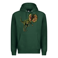 Sports Green Dilophosaurus Premium Hoodie - LillyAllenDesigns