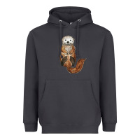 Smoke otter Heavyweight Hoodie - linhVisuals