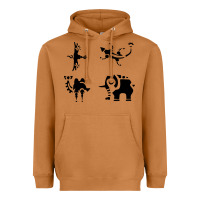 Meerkat divine beasts symbols Heavyweight Hoodie - linhVisuals