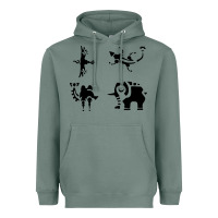 Sage divine beasts symbols Heavyweight Hoodie - linhVisuals