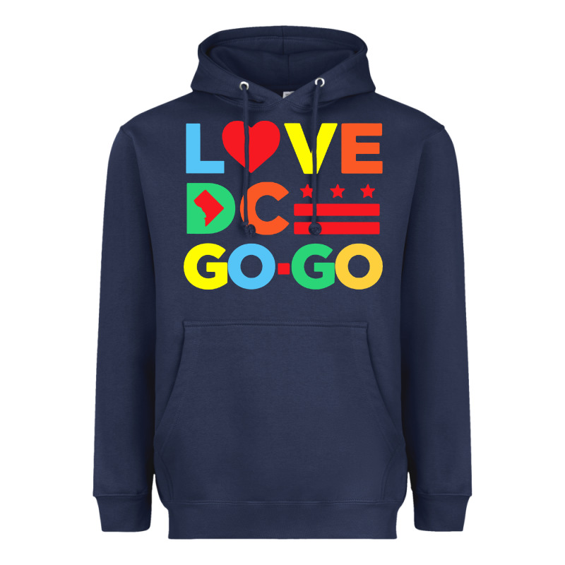 #love Dc Go Go Heavyweight Hoodie by linhVisuals | Teevron