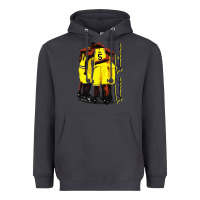 Smoke fab 5 Heavyweight Hoodie - linhVisuals