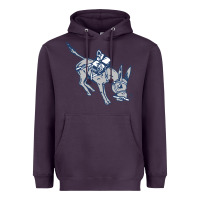 Plum colorado mines orediggers Heavyweight Hoodie - linhVisuals