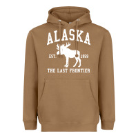 Toasted Coconut alaska Heavyweight Hoodie - linhVisuals