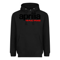Black aprillian racing Heavyweight Hoodie - linhVisuals