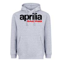 Heather Grey aprillian racing Heavyweight Hoodie - linhVisuals