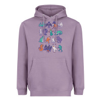Lavender cryptid creatures   mythology Heavyweight Hoodie - linhVisuals