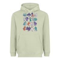 Matcha cryptid creatures   mythology Heavyweight Hoodie - linhVisuals