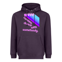 Plum ohhhhh i wanna dance with somebody Heavyweight Hoodie - linhVisuals
