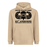 Mushroom army 82nd airborne Heavyweight Hoodie - linhVisuals