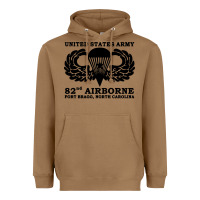 Toasted Coconut army 82nd airborne Heavyweight Hoodie - linhVisuals