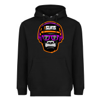 Black #suns jammin gorilla Heavyweight Hoodie - linhVisuals