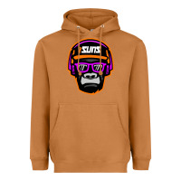Meerkat #suns jammin gorilla Heavyweight Hoodie - linhVisuals