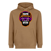 Toasted Coconut #suns jammin gorilla Heavyweight Hoodie - linhVisuals