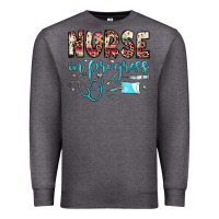 Charcoal Heather nurse in progress Premium Sweatshirt - JahusDesignShop