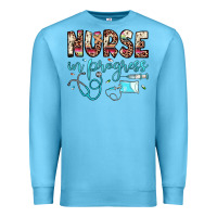 Ocean Blue nurse in progress Premium Sweatshirt - JahusDesignShop