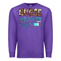 Purple nurse in progress Premium Sweatshirt - JahusDesignShop