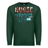 Sports Green nurse in progress Premium Sweatshirt - JahusDesignShop