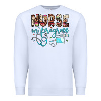 White nurse in progress Premium Sweatshirt - JahusDesignShop