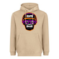 Mushroom #suns jammin gorilla Heavyweight Hoodie - linhVisuals