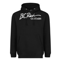 Black bc rich guitar Heavyweight Hoodie - linhVisuals